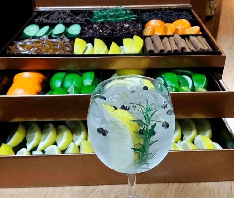 Descrição do Gin Bar