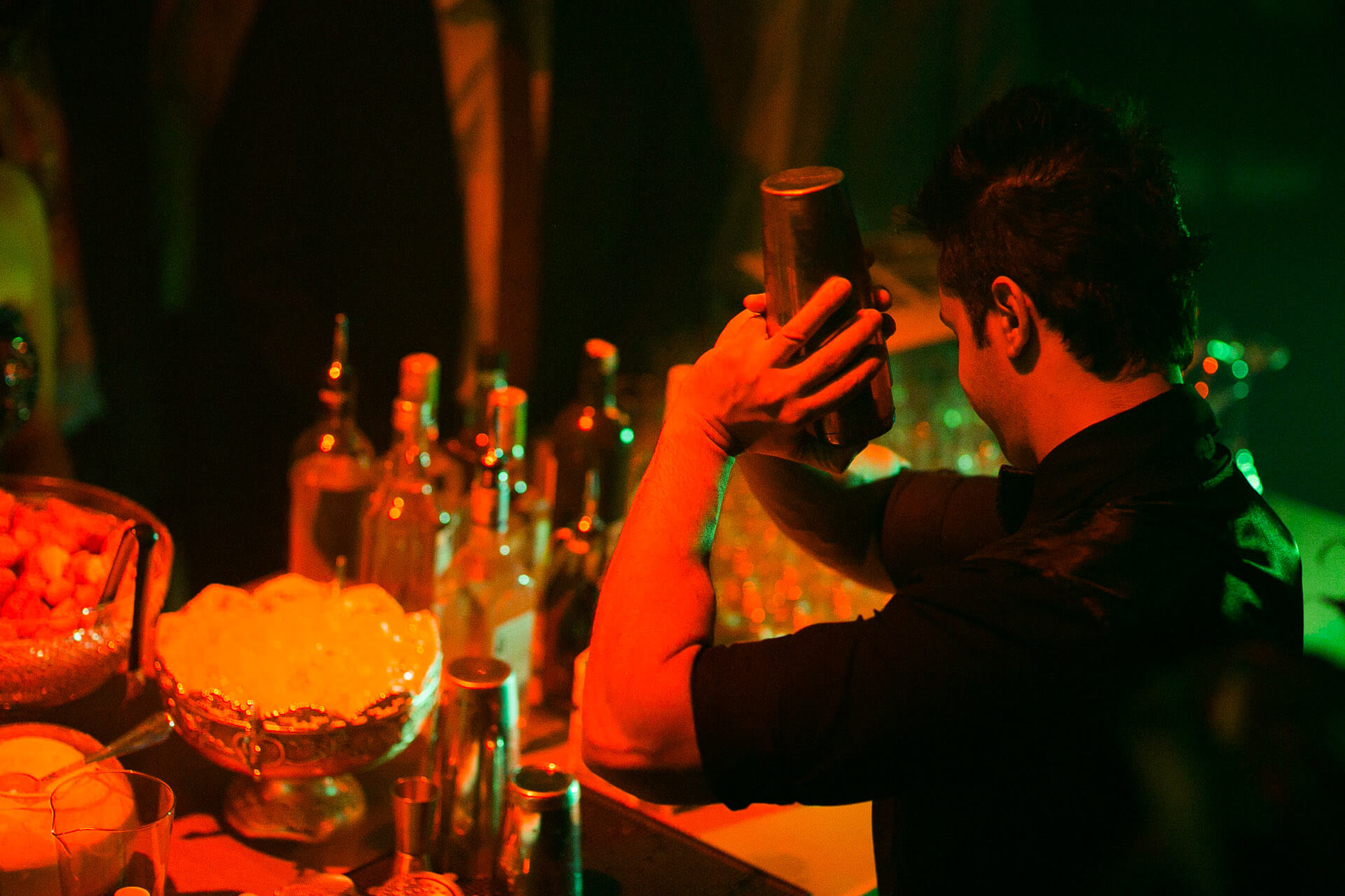 muita experiência em bares e eventos